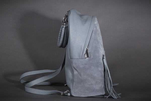 Chelsea Suede Leather Mix Backpack