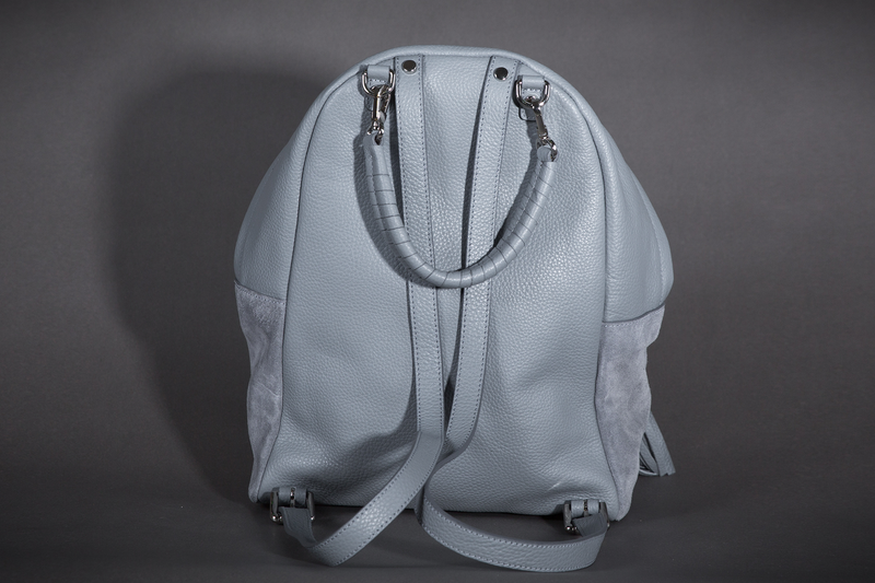 Chelsea Suede Leather Mix Backpack